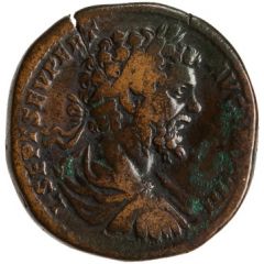 Sestertius - Septimius Severus ADVENTVI AVG FELICISSIMO S C
