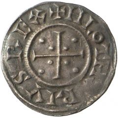 Denier - Lothair II Metz mint