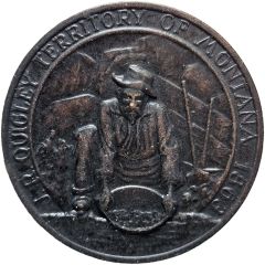 Medal - Frontier Town Montana Helena, Montana