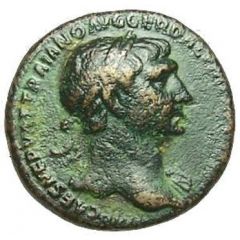 As - Trajan S P Q R OPTIMO PRINCIPI S C, Roma and Victory