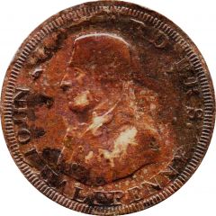 1/2 Penny Somerset – Bath / John Howard