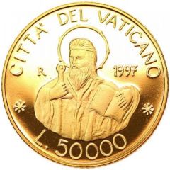 50 000 Lire - John Paul II St. Paul