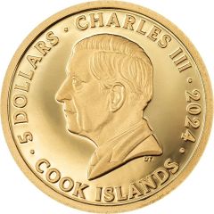5 Dollars - Charles III Wild West