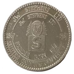 50 Cents - J. W. Stephens Sydney, Nova Scotia