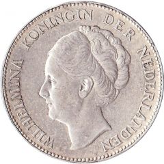 1 Gulden - Wilhelmina
