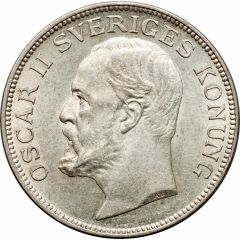 1 Krona - Oscar II