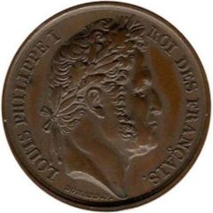 Louis Philippe I roi des Français Royal Visit to England; J.F. Domard