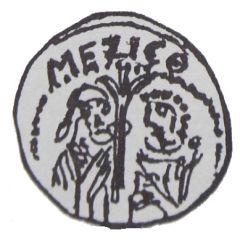 Denier Bracteate - Mieszko III the Old Gniezno or Kalisz mint