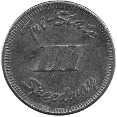 Tri-State Speedway Game Token No Cash Value