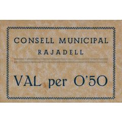 0.50 Pesetas Rajadell