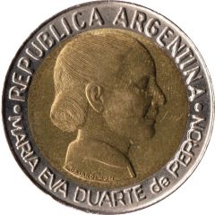 1 Peso Women`s Vote