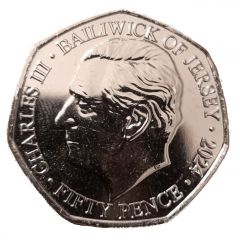 50 Pence - Charles III Saint David