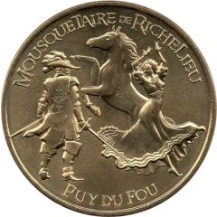 Monnaie de Paris Tourist Token - Puy du Fou Mousquetaire de Richelieu - Flamenco et Cabrioles