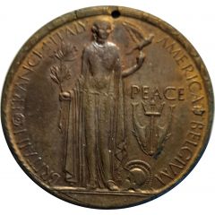 Medallion - Peace Celebrations 1919 Borough of Shoreditch