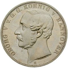 1 Vereinsthaler - George V Unification