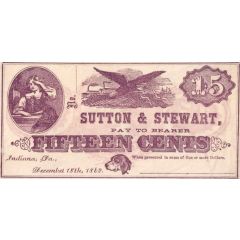 15 Cents Sutton and Stewart