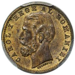 1 Ban - Carol I Copper pattern