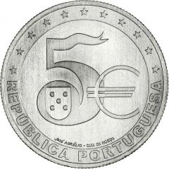5 Euro 20 years of the Euro - copper-nickel