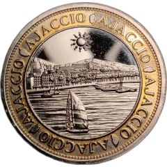 Médaille - Souvenir Ajaccio Corse