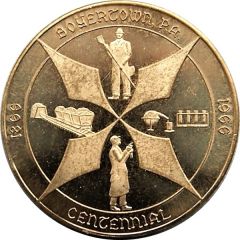 1/2 Dollar - Boyertown Centennial Pennsylvania