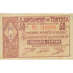 50 Céntimos Tortosa
