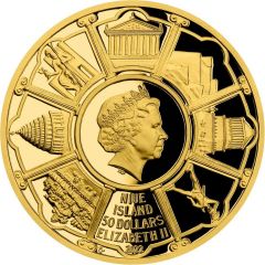 50 Dollars - Elizabeth II The Statue of Zeus
