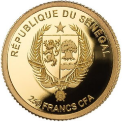 250 Francs CFA Sand kiting