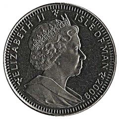 1 Crown - Elizabeth II Beegees 50th Anniversary
