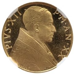 100 Lire - Pivs XII