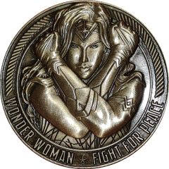 Medal - QLD - Movie World, Wonder Woman Tourist Souvenir