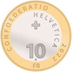 10 Francs Morteratsch glacier