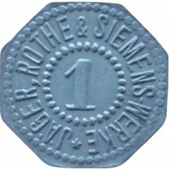 1 Pfennig - Leipzig Jäger, Rothe and Siemens-Werke