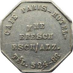 Token - Café Paris Hôtel Esch-sur-Alzette