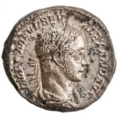 Denarius - Severus Alexander P M TR P V COS II P P, Mars