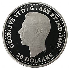 20 Dollars In the name of George VI, Battle of the Atlantic