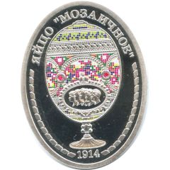 Medal - Faberge Imperial Collection Mosaic egg