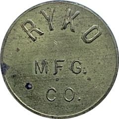 Token - Ryko Mfg. Co. Grimes, Iowa