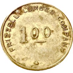1 Dollar - Frizzell Lumber Co. Fort Myers, Florida