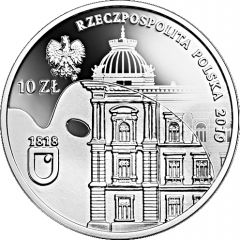 10 Zlotys 200th Anniversary of the Jan Matejko Academy of Fine Arts in Kraków