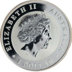 1 Dollar - Elizabeth II 4th Portrait - Koala - Silver Bullion Coin