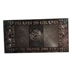 20 Gram Mexico Flag Bar