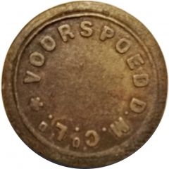 Token - 6 Pence - Voorspoed Diamond mine token