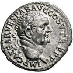 Denarius - Vespasian CONCORDIA AVG, Ceres