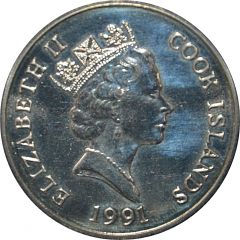 5 Dollars - Elizabeth II Peregrine falcon