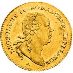 1 Ducat - Leopold II Election of Holy Roman Emperor