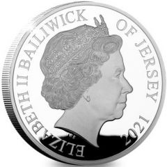 5 Pounds - Elizabeth II Remembrance Poppy, Silver Proof