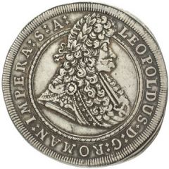 1/2 Thaler - Leopold I Prague