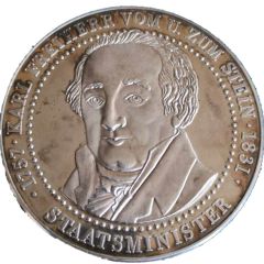 Medal - Karl Freiherr Vom U. Zum Stein Staatsminister