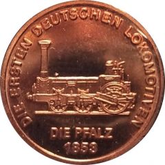 150 years of German Railroads Pfalz 1853