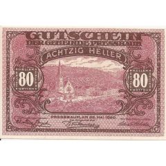 80 Heller Pressbaum